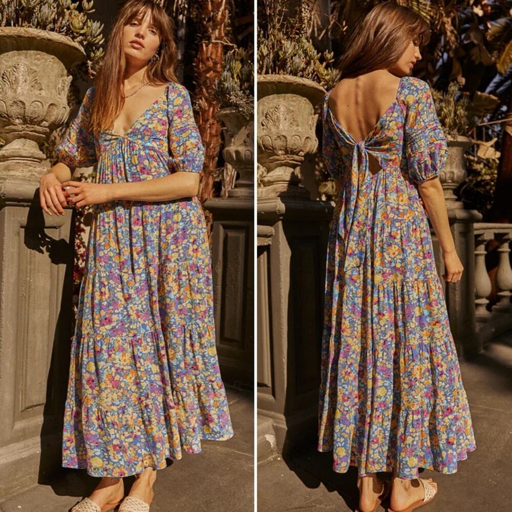 Saylor Annaleise Floral Maxi Dress